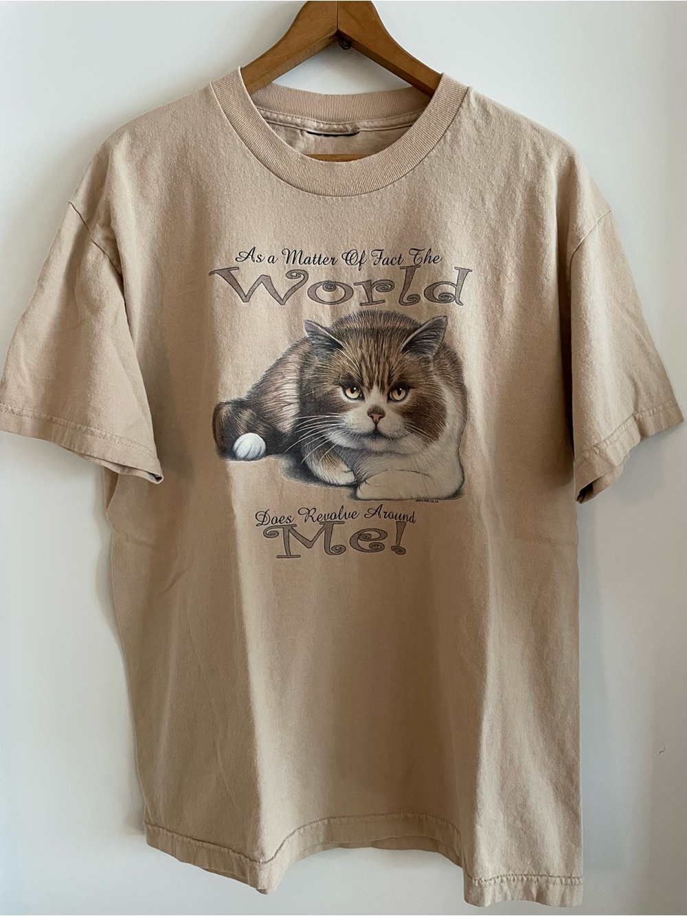 Vintage Cat Graphic T-Shirt